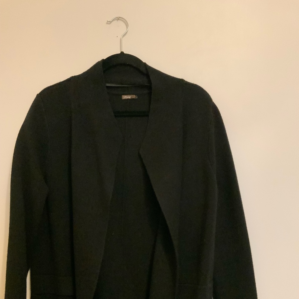 JMcLaughin sweater/coat. Black size M